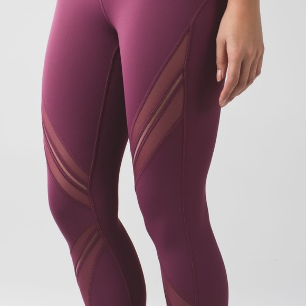 Lululemon High Times Metta Red Grape